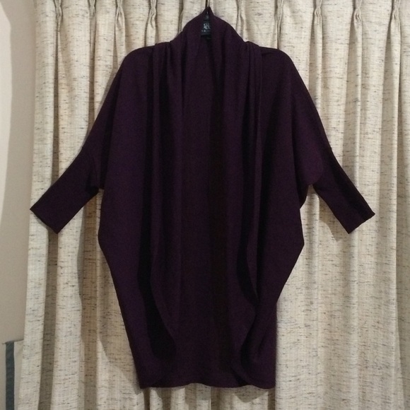 Eileen Fisher Sweaters - Eileen Fisher Cocoon Open Front Wool Blend Cardigan